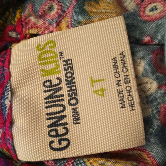 OshKosh B'Gosh Boho Skirt Size 4 - Picture 4 of 5